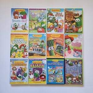 VeggieTales Collection (12 DVD Lot) Larry-Boy + Silly Songs + 21 Episodes
